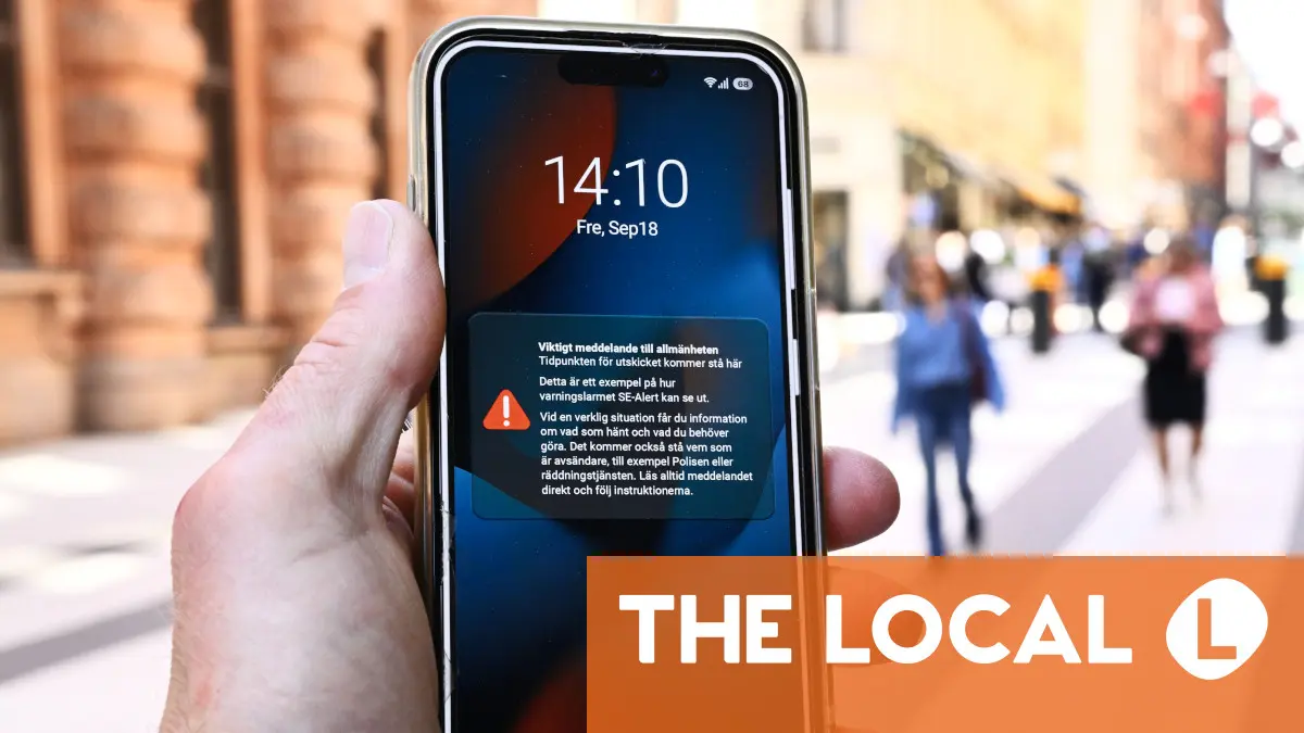BEEEEEEP! Sweden to test new mobile emergency alert system in Stockholm and Gotland
