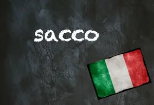 Italian word of the day: 'Sacco'